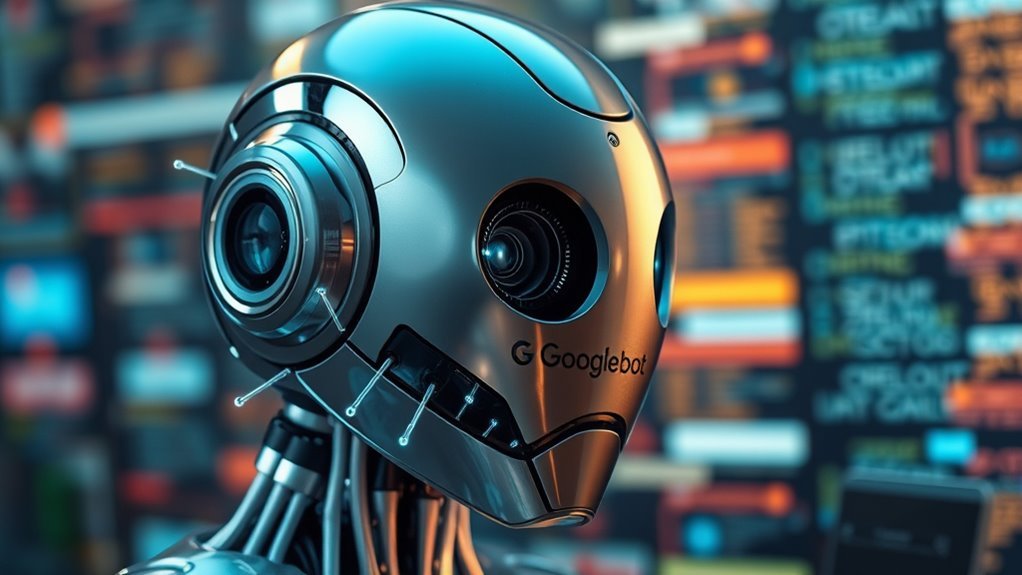 googlebot navigates website structure